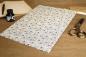 Preview: Clipboard with a romantic flower motif for a presentation